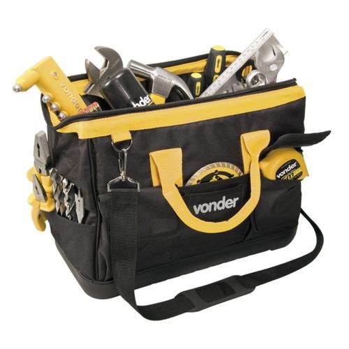 Bolsa de lona 400 x 200 x 300 mm 16 bolsos - BL 070 Bolsa de lona 400 x 200 x 300 mm 16 bolsos - BL 070