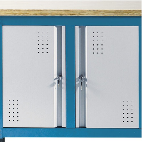 Bancada desmont�vel com 4 portas e tampo em compensado pinus envernizado - BM-T