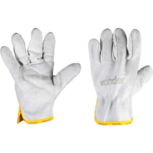 Luva de raspa petroleira com reforo