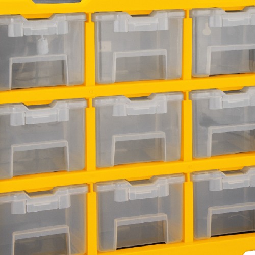 Organizador pl�stico com 9 compartimentos - OPV 009