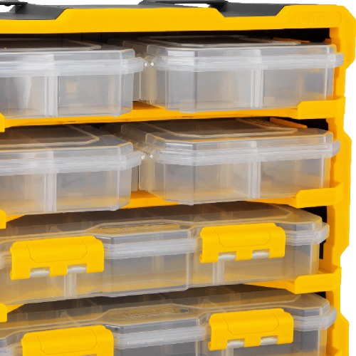 Organizador pl�stico com 6 compartimentos - OPV 099