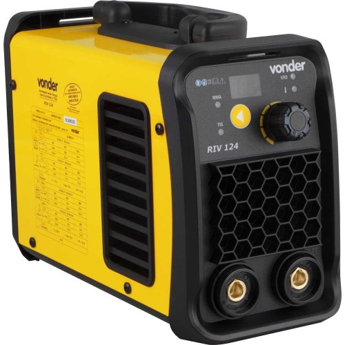 Inversora de solda 120A para eletrodo e tig monofásica - RIV 124 Inversora de solda 120A para eletrodo e tig monofásica - RIV 124
