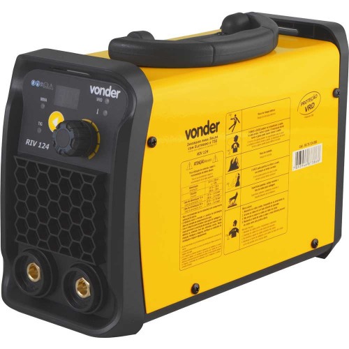 Inversora de solda 120A para eletrodo e tig monofásica - RIV 124 Inversora de solda 120A para eletrodo e tig monofásica - RIV 124