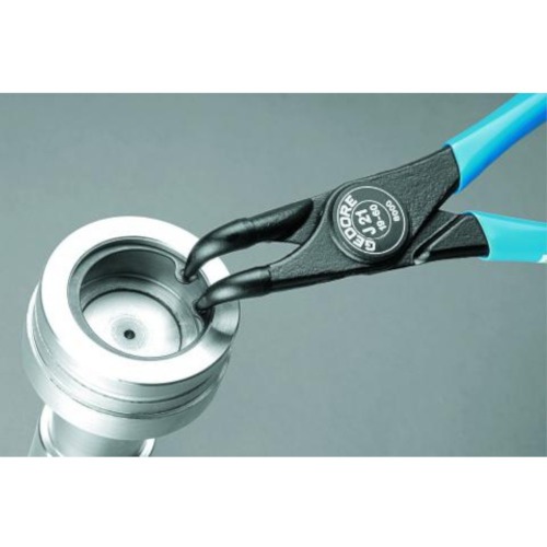 Alicate para an�is internos bico curvo 4