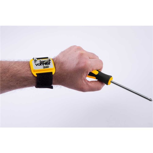 Pulseira magnética porta-ferramentas com velcro Pulseira magnética porta-ferramentas com velcro