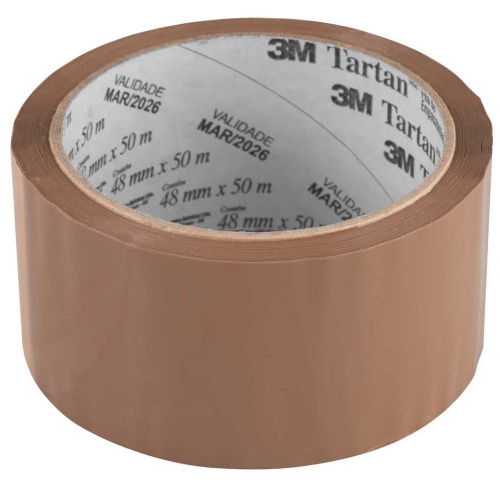 Fita adesiva 48 mm x 50 m marrom - HB004723407 Fita adesiva 48 mm x 50 m marrom - HB004723407