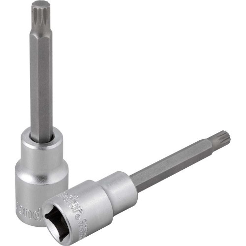 Soquete multidentado longo com encaixe 1/2