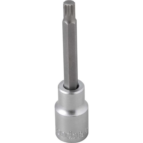 Soquete multidentado longo com encaixe 1/2