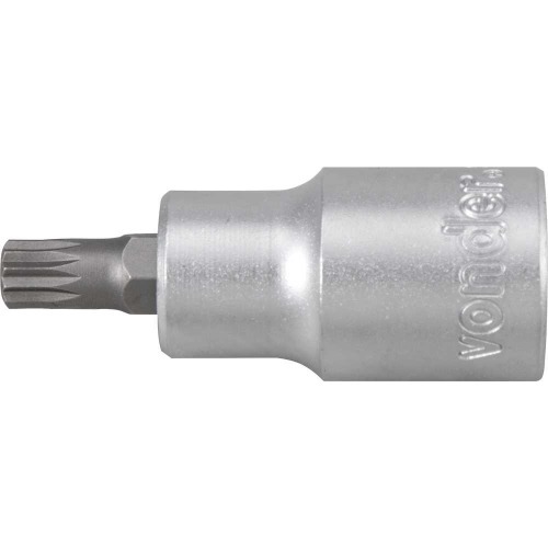 Soquete multidentado curto com encaixe 1/2