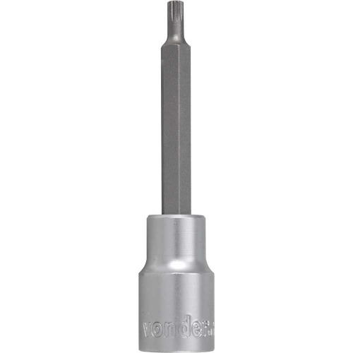 Soquete multidentado longo encaixe 1/2