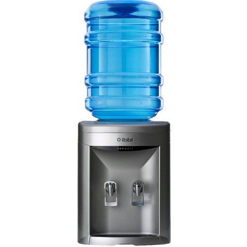 Bebedouro de mesa refrigerado por compressor para garrafão de 10 ou 20 L prata - Compact  110V Bebedouro de mesa refrigerado por compressor para garrafão de 10 ou 20 L prata - Compact  110V