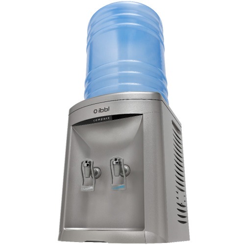 Bebedouro de mesa refrigerado por compressor para garrafão de 10 ou 20 L prata - Compact  110V Bebedouro de mesa refrigerado por compressor para garrafão de 10 ou 20 L prata - Compact  110V