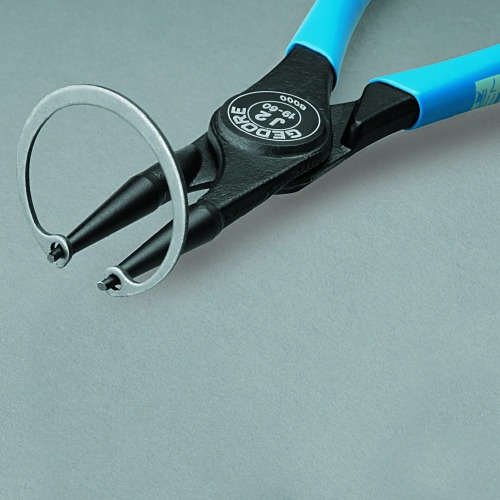 Alicate bico reto para an�is internos a�o cromo van�dio 9/16