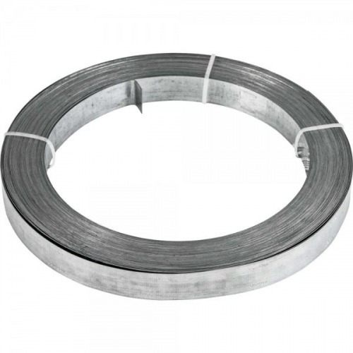 Fita de aço carbono lisa 19mm x 0,4mm x 30m Fita de aço carbono lisa 19mm x 0,4mm x 30m