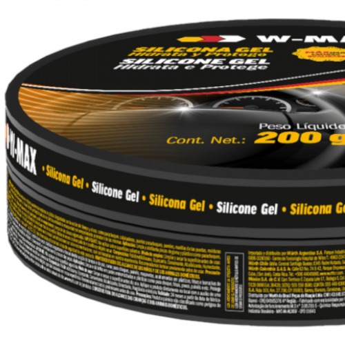 Silicone em gel para automotivo 200g - W-Max