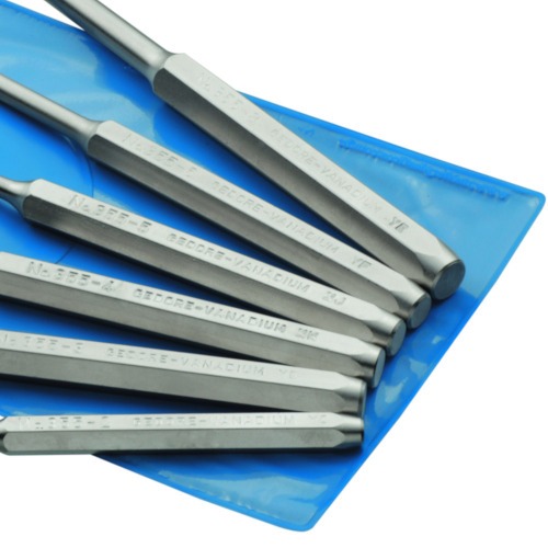 Jogo de saca pinos paralelo com 6 peças - 349 Jogo de saca pinos paralelo com 6 peças - 349