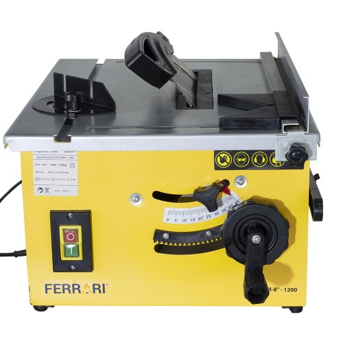 Serra circular de bancada 8" 1200 watts - SCM -1200W 220V Serra circular de bancada 8" 1200 watts - SCM -1200W 220V