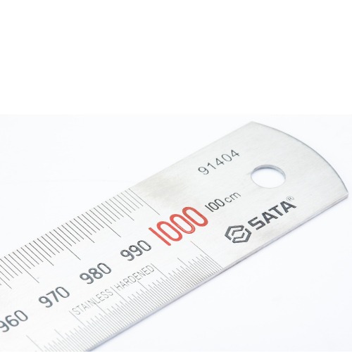 Escala m�trica em a�o inoxid�vel 1000 mm - ST91402