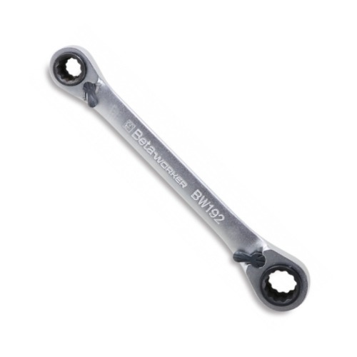Chave estrela com catraca reversível 8 x 10 e 12 x 13mm - BW 192 Chave estrela com catraca reversível 8 x 10 e 12 x 13mm - BW 192