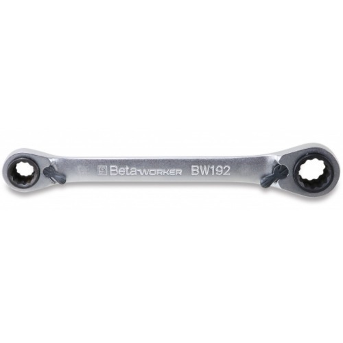 Chave estrela com catraca reversível 16 x 17 e 18 x 19mm - BW 192 Chave estrela com catraca reversível 16 x 17 e 18 x 19mm - BW 192