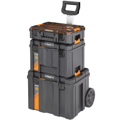 Caixa pl�stica para ferramentas Torre 3 m�dulos com rodas - T Stak McLAREN