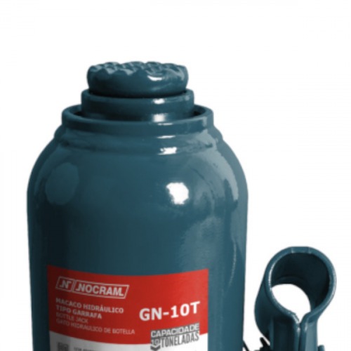 Macaco hidráulico tipo garrafa capacidade 10 toneladas - GN-10T Macaco hidráulico tipo garrafa capacidade 10 toneladas - GN-10T