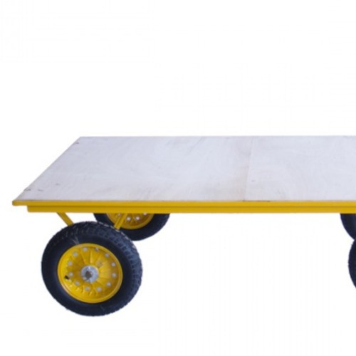 Carro plataforma com tampo em madeira 600 kg - RLL-5802