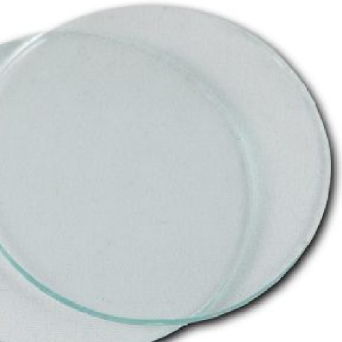 Lente redonda incolor para culos de solda 50 mm