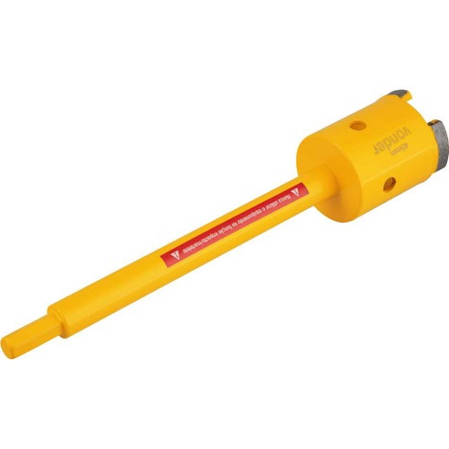 Serra copo diamantada 45 mm com encaixe de 3/8