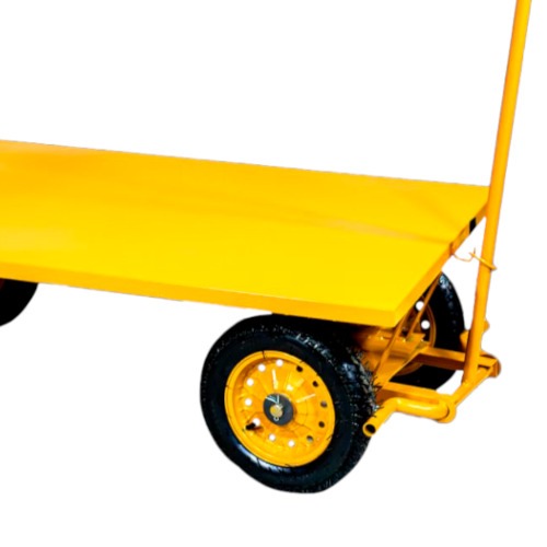 Carro plataforma com tampo em ao 600Kg - RLL-5801