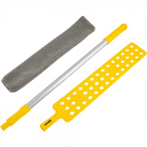 Espanador de p com cabo extensvel