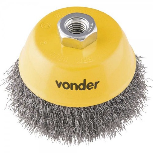 Escova de ao tipo copo ondulada 4