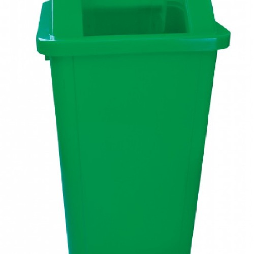 Cesto coletor de lixo 60L tampa basculante Sem adesivo - CV61VD
