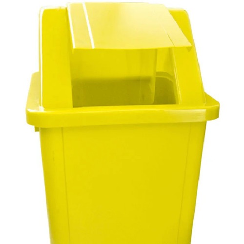 Cesto coletor de lixo 60L tampa basculante Sem adesivo  - CV61