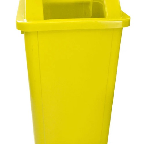 Cesto coletor de lixo 60L tampa basculante Sem adesivo  - CV61