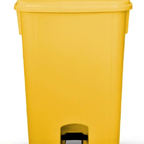 Cesto coletor de lixo com pedal 100L com rodas - CP11AM Cesto coletor de lixo com pedal 100L com rodas - CP11AM