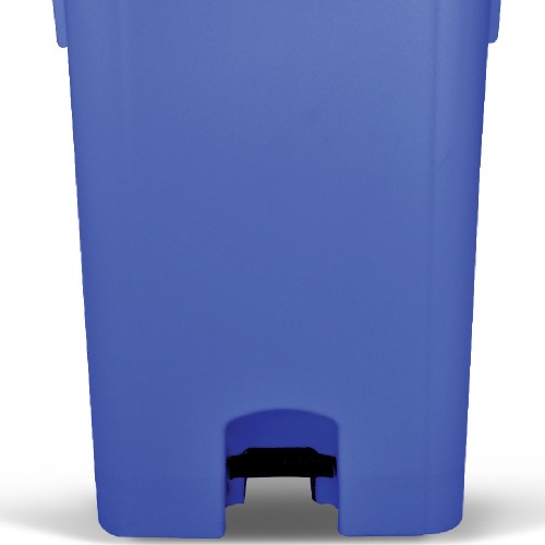 Cesto coletor de lixo com pedal 100L com rodas - CP11AZ Cesto coletor de lixo com pedal 100L com rodas - CP11AZ