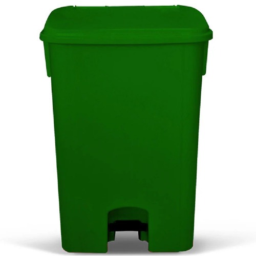 Cesto coletor de lixo com pedal 100 litros com rodas - CP11VD Cesto coletor de lixo com pedal 100 litros com rodas - CP11VD
