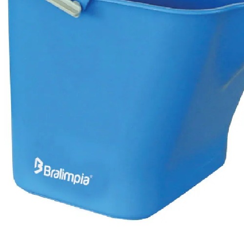 Balde pl�stico 15 litros com al�a - BA15AZ