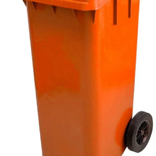 Cesto de lixo gari 120L sem adesivo com rodas de 200mm - C120LJ Cesto de lixo gari 120L sem adesivo com rodas de 200mm - C120LJ