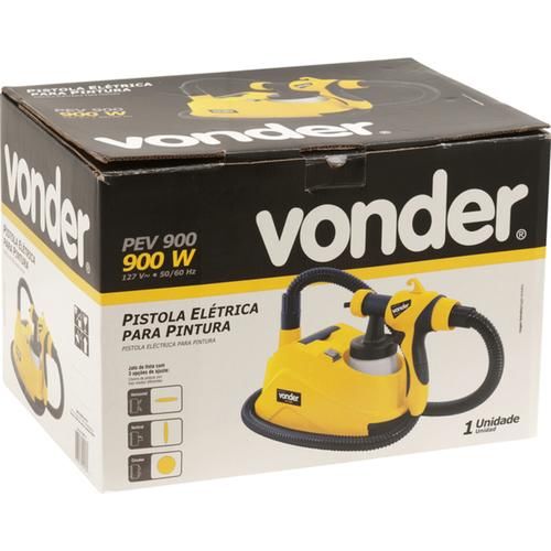 Pistola de pintura pulverizadora elétrica 400 watts - PEV 900 220V Pistola de pintura pulverizadora elétrica 400 watts - PEV 900 220V