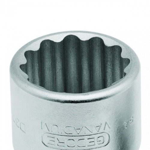 Soquete estriado 60 mm encaixe de 3/4 Soquete estriado 60 mm encaixe de 3/4