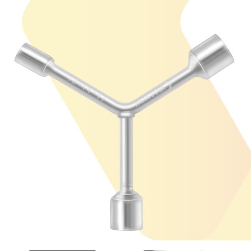 Chave 3 pontas soquetes ninja 12 x 14 x 17mm - BOM-1225 Chave 3 pontas soquetes ninja 12 x 14 x 17mm - BOM-1225
