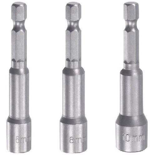 Jogo de soquete magntico 6 a 13 mm encaixe de 1/4