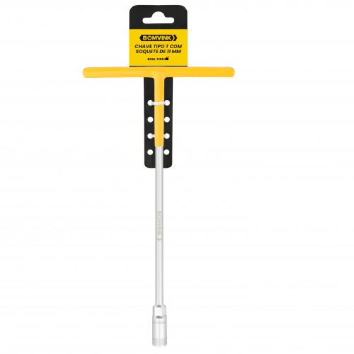 Chave canhão 11 mm cabo tipo T - BOM-1265 Chave canhão 11 mm cabo tipo T - BOM-1265