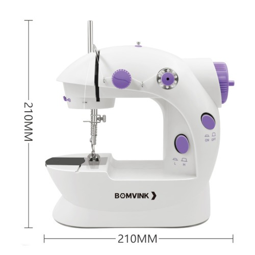 Mini maquina de costura porttil eltrica com pedal - BOM-1505  110V/220V