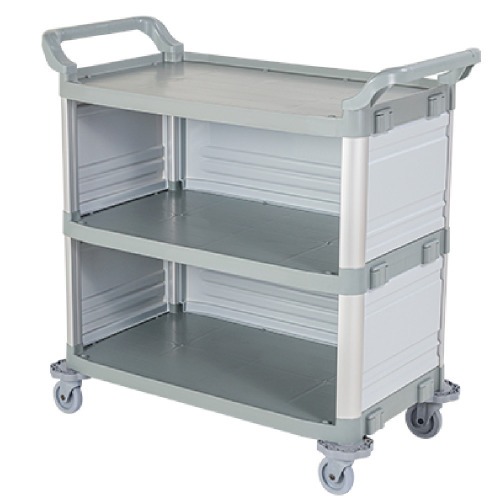 Carro bandeja extra triplex com fechamento lateral - CH3000