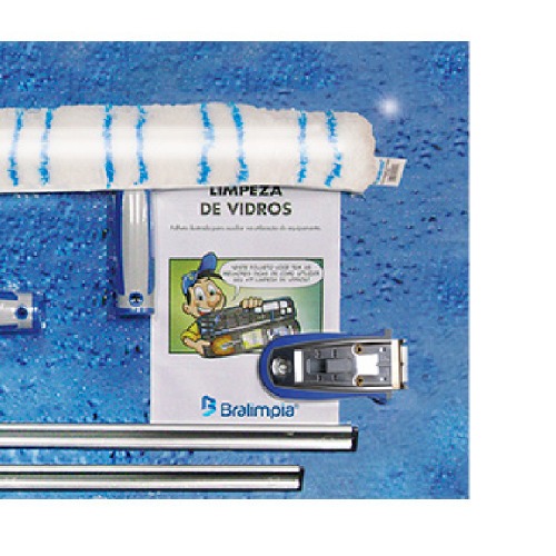 Mini kit de limpeza de vidros com 4 peas - KT900