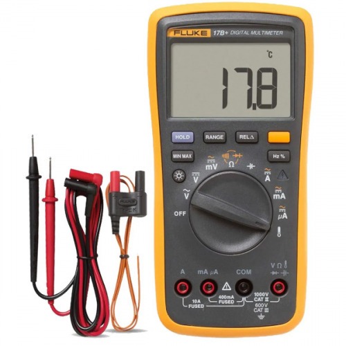 Multímetro digital portátil 600V CAT III - 17B+ Multímetro digital portátil 600V CAT III - 17B+