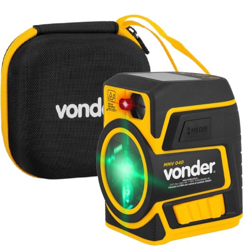 Trena e nível a laser com leitura até 40 m - MNV 040 Trena e nível a laser com leitura até 40 m - MNV 040